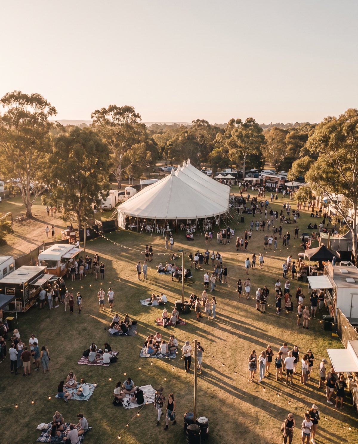 Aerial Event Coverage — aerial capture example