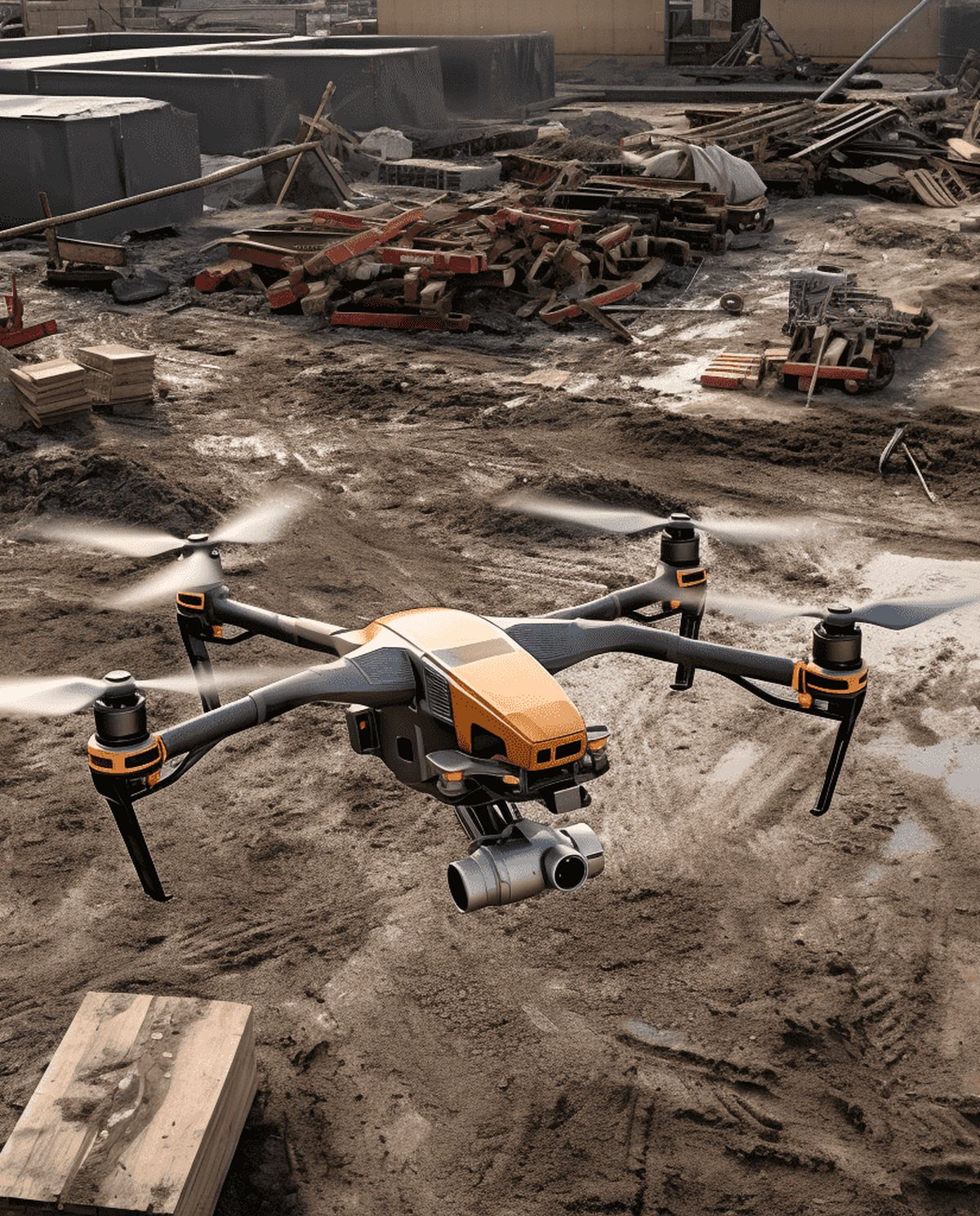 Drone Industrial Asset Inspections — aerial capture example